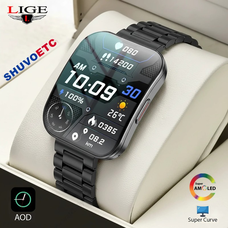 Cross-border new U17 smart watch AMOLED curved screen Bluetooth call voice assistant pedometer sports watch