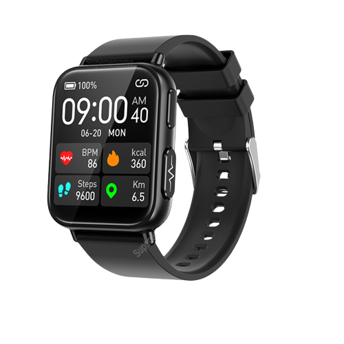 ECG+PPG Blood Sugar Men Health Monitor Heart Rate Blood Pressure Smart Watch