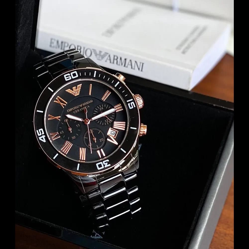 Emporio Black Armani Ceramic Men’s Watch